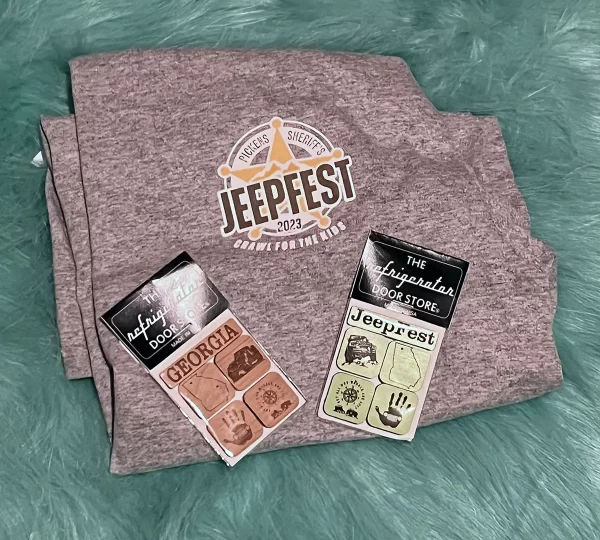 2023 Sheriff's Jeepfest Shirt with Magnets