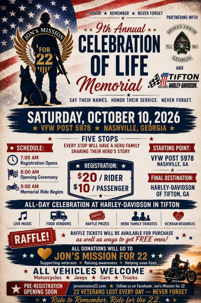 9th Annual Celebration of Life Memorial Ride